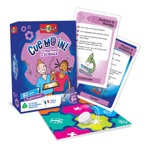 Cue me in! - The Mysteries of science - Bioviva, bringing you games full of goodness.