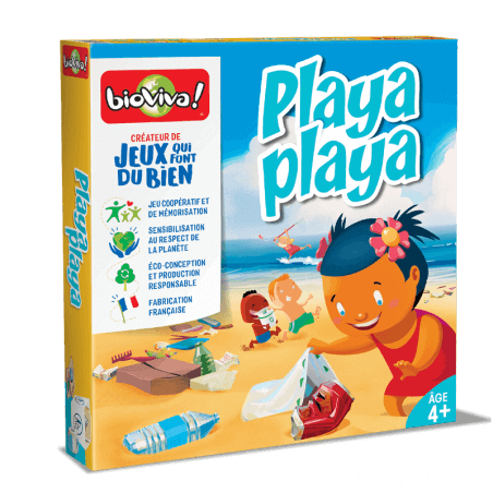 Playa Playa - Jeu à partir de 4 ans - Bioviva, créateur de jeux qui font du bien.