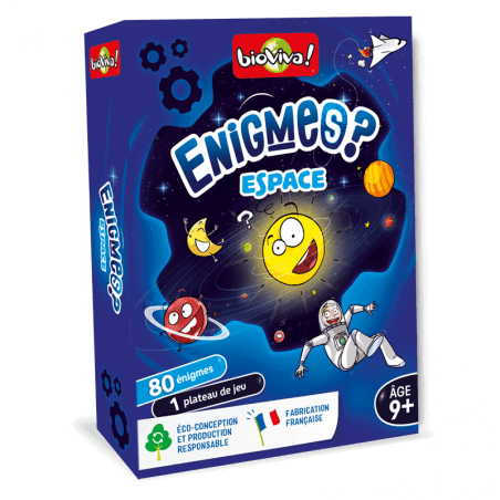 Jeux d'énigmes : Espace - Bioviva, créateur de jeux qui font du bien.