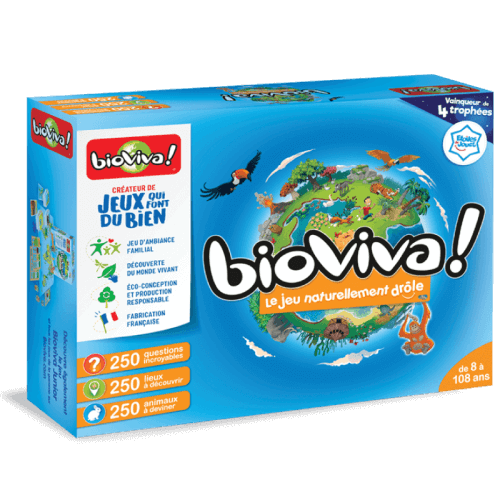 Bioviva le Grand Jeu - Jeu à partir de 6 ans - Bioviva, créateur de jeux qui font du bien.