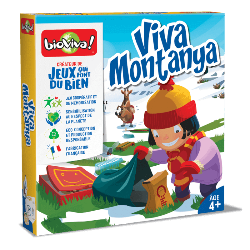 Viva Montanya - Jeu à partir de 4 ans - Bioviva, créateur de jeux qui font du bien.