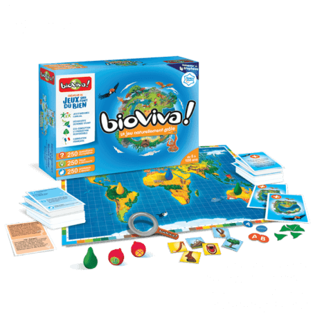 Bioviva le Grand Jeu - Jeu à partir de 6 ans - Bioviva, créateur de jeux qui font du bien.