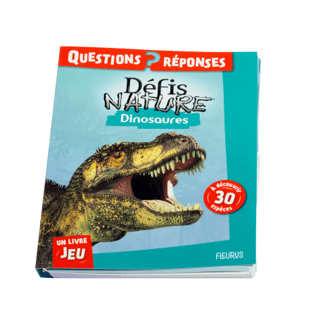 Livre Défis Nature - Dinosaures