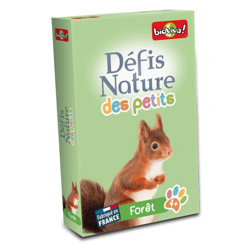Défis Nature des Petits - Forêts - Jeu à partir de 4 ans - Bioviva, créateur de jeux qui font du bien.