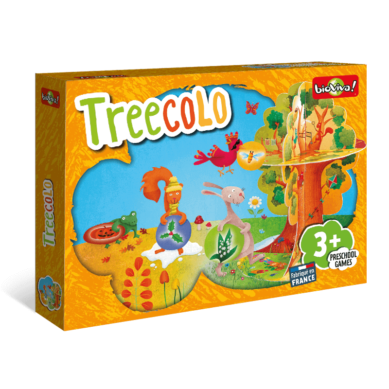 Treecolo - Jeu à partir de 3 ans - Bioviva, créateur de jeux qui font du bien.