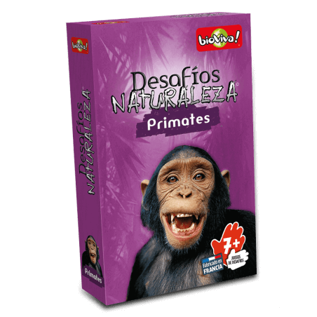 Desafíos Naturaleza Primates - Juego a partir de 7 años - Bioviva, creador de juegos que hacen el bien.