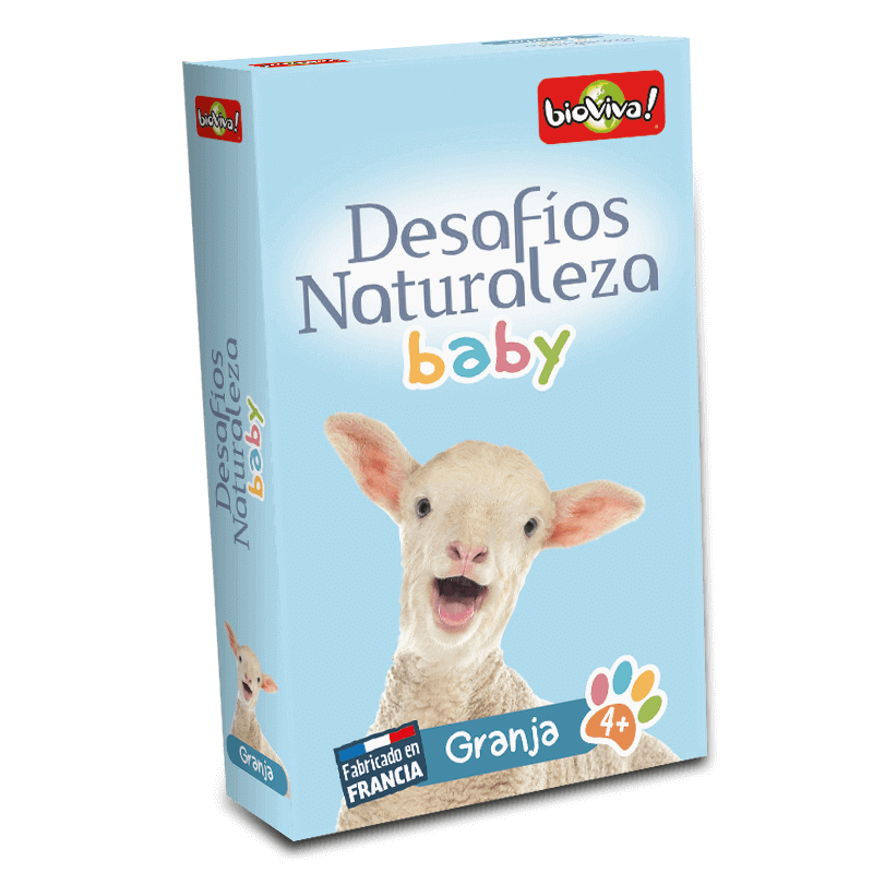 Desafios Naturaleza Baby Granja - Juego a partir de 4 años - Bioviva, creador de juegos que hacen el bien.