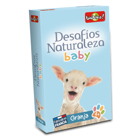 Desafios Naturaleza Baby Granja - Juego a partir de 4 años - Bioviva, creador de juegos que hacen el bien.